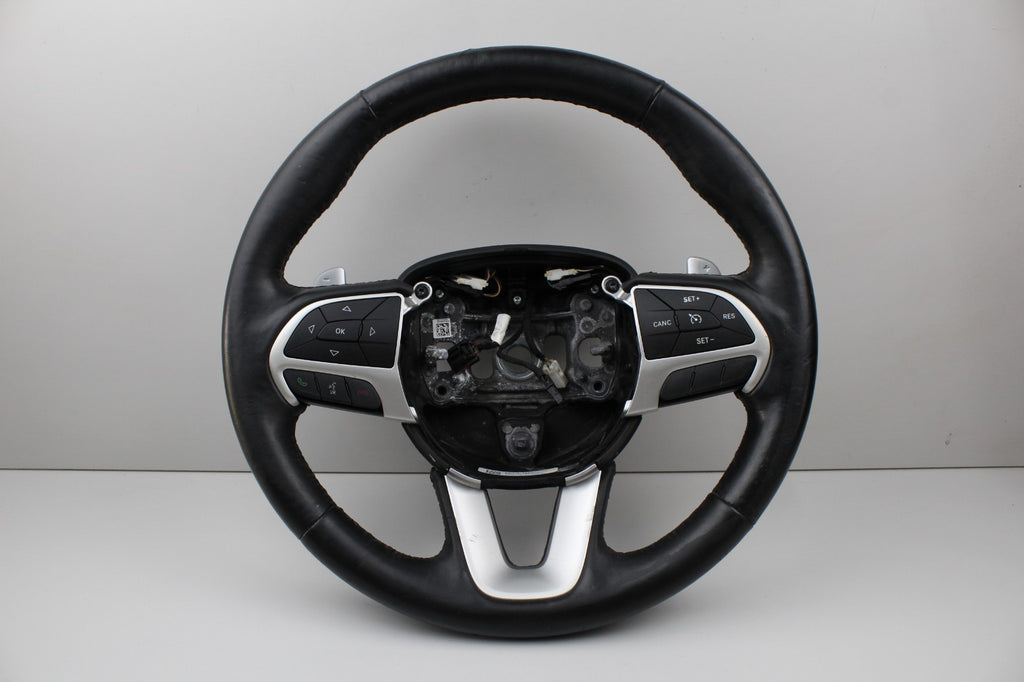 2015-2022 Dodge Charger Challenger Black Leather Steering Wheel OEM 1ZZ421X9AD