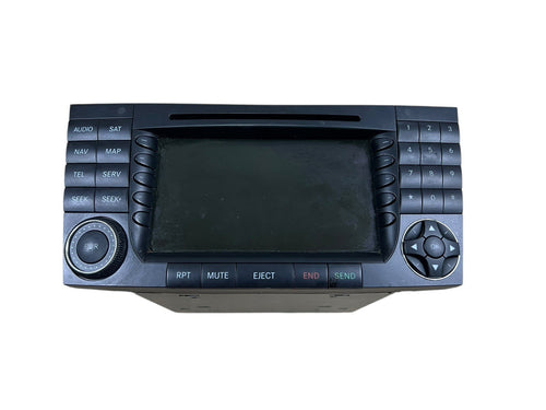 03-08 Mercedes W211 E350 CLS500 E550 Command Head Unit Navigation Radio CD OEM