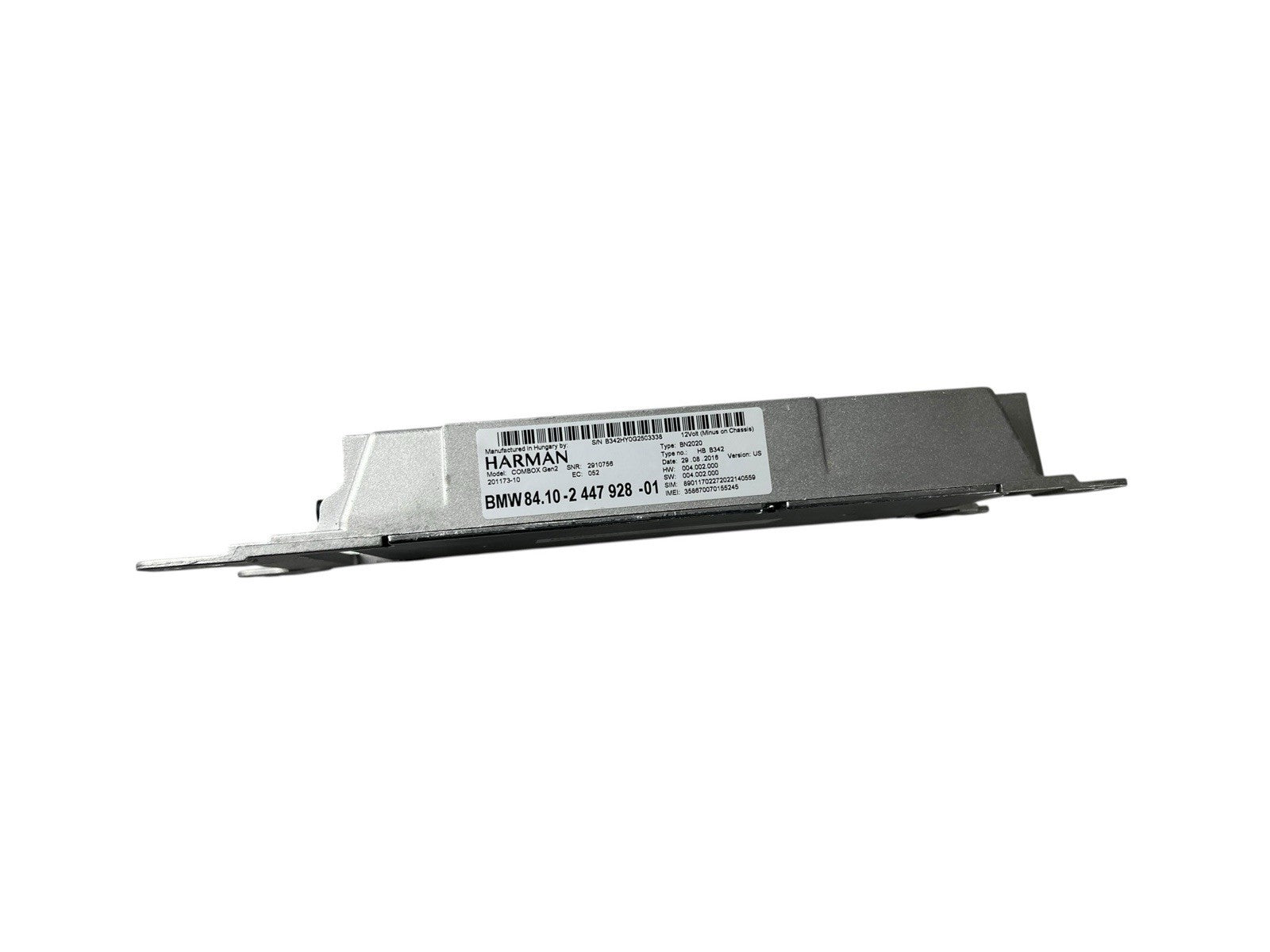 2010 to 2017 Bmw Bluetooth  Control Module Computer Telematics OEM 244792801