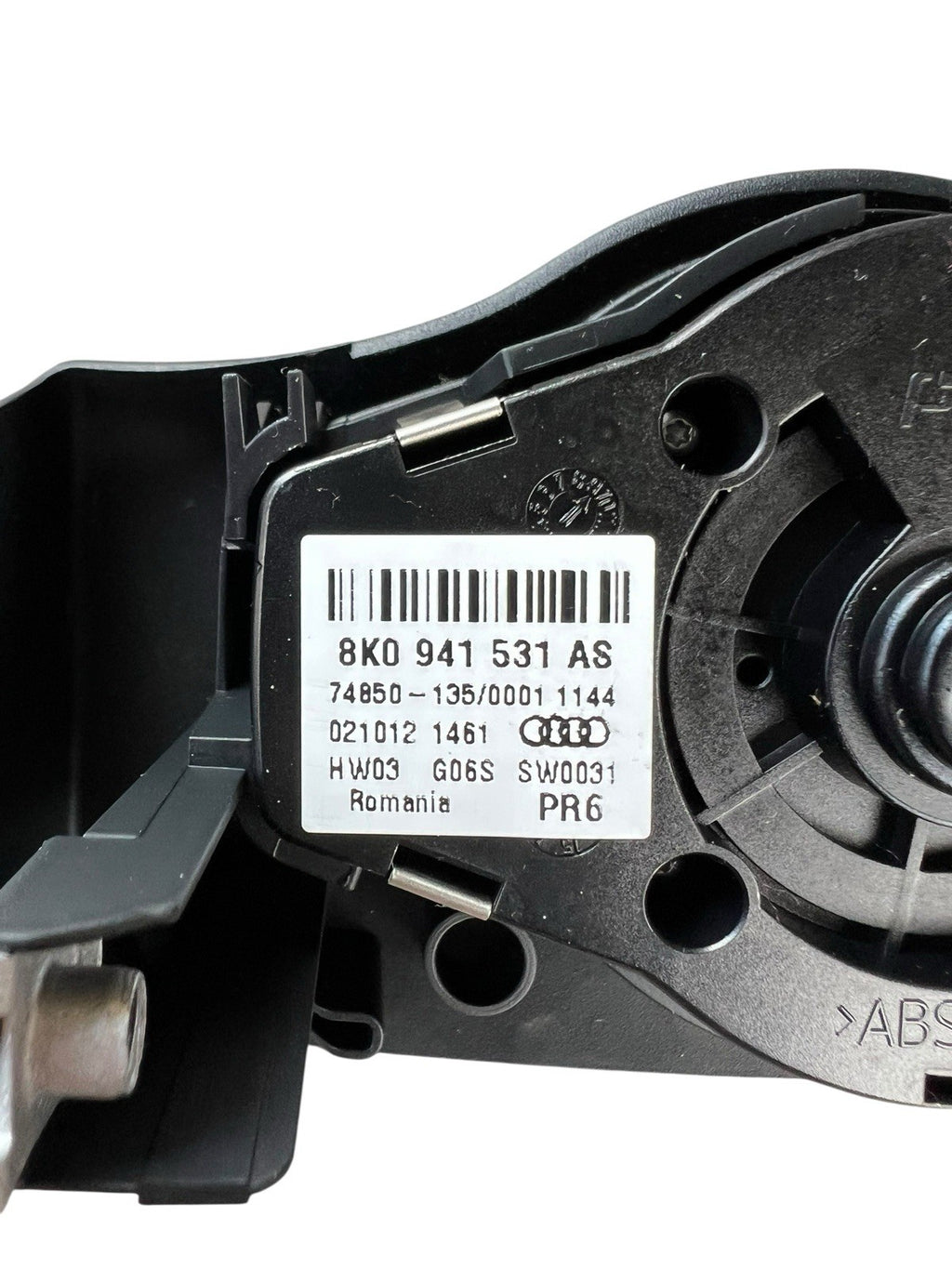 2013-2016 AUDI S5 Headlight Switch OEM 8K0 941 531 AS with trim