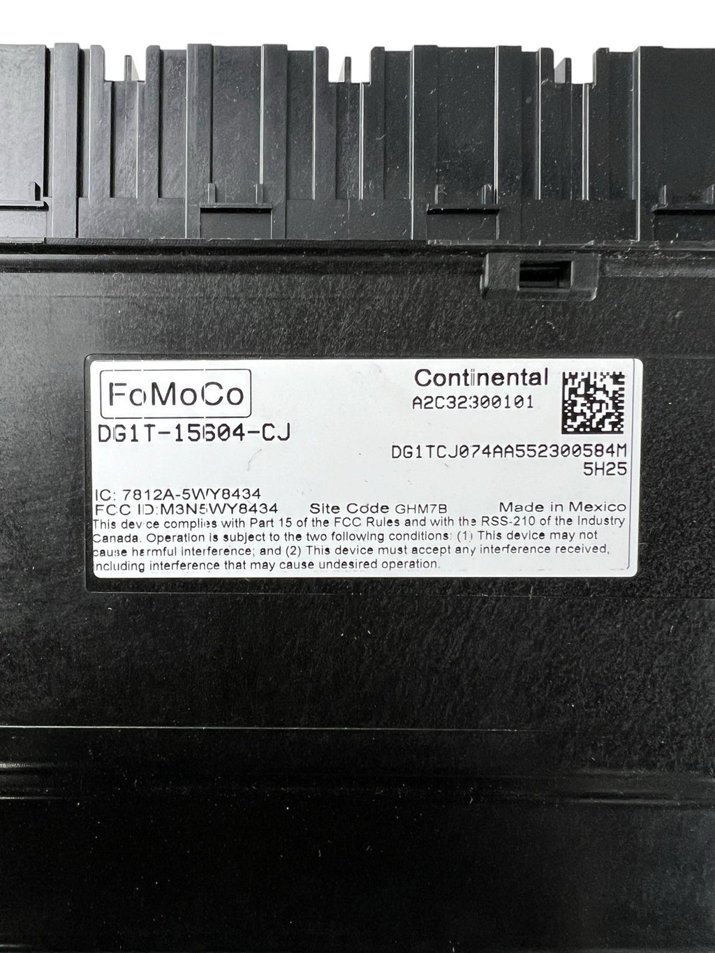 ✅2015-2019 Ford Taurus Multifunction Control Module OEM DG1T15604CJ