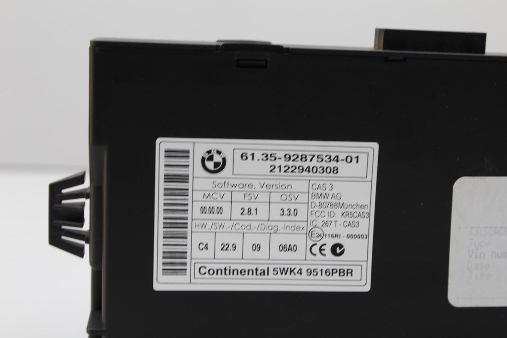 2011-2013 BMW X5 E70 E71 X6 E71 CAS3 CAR ACCESS SYSTEM CONTROL MODULE OEM
