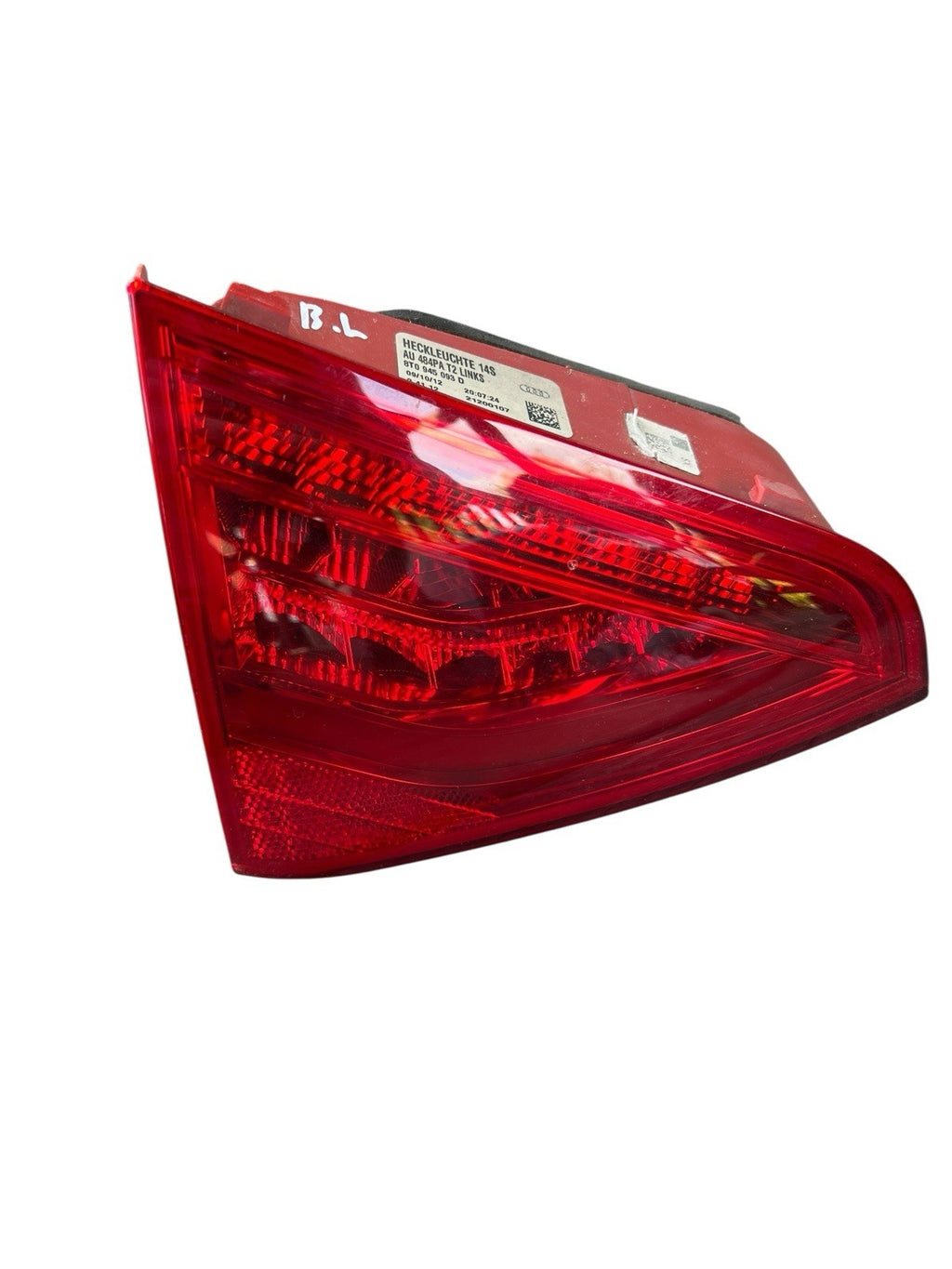 2013 AUDI  S5 Inner Tail Light Lamp  left driver Side  8T0 945 093 D OEM
