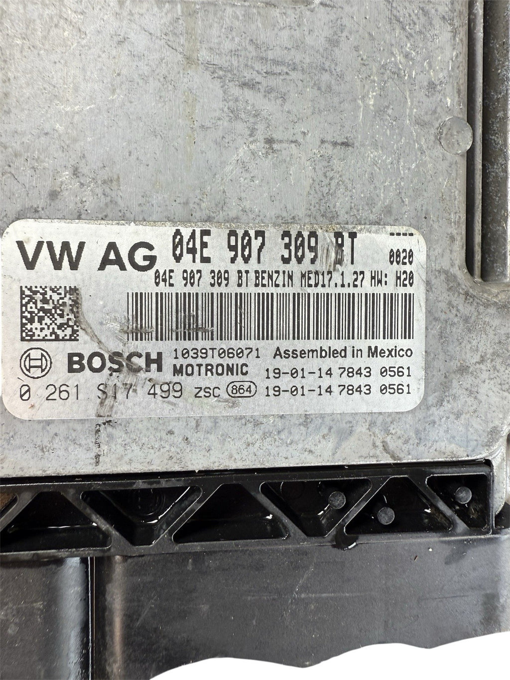 2019 Volkswagen Jetta Engine Control, Module OEM 04E 907 309 BT