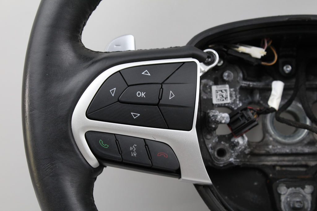 2015-2022 Dodge Charger Challenger Black Leather Steering Wheel OEM 1ZZ421X9AD