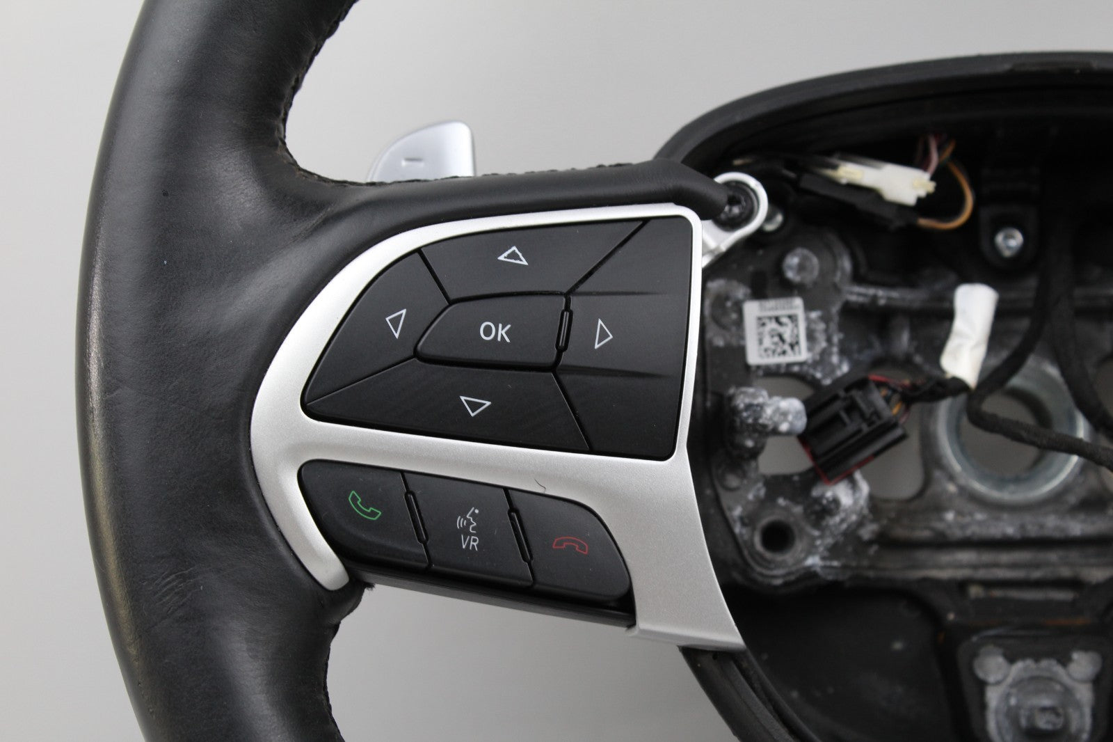2015-2022 Dodge Charger Challenger Black Leather Steering Wheel OEM 1ZZ421X9AD
