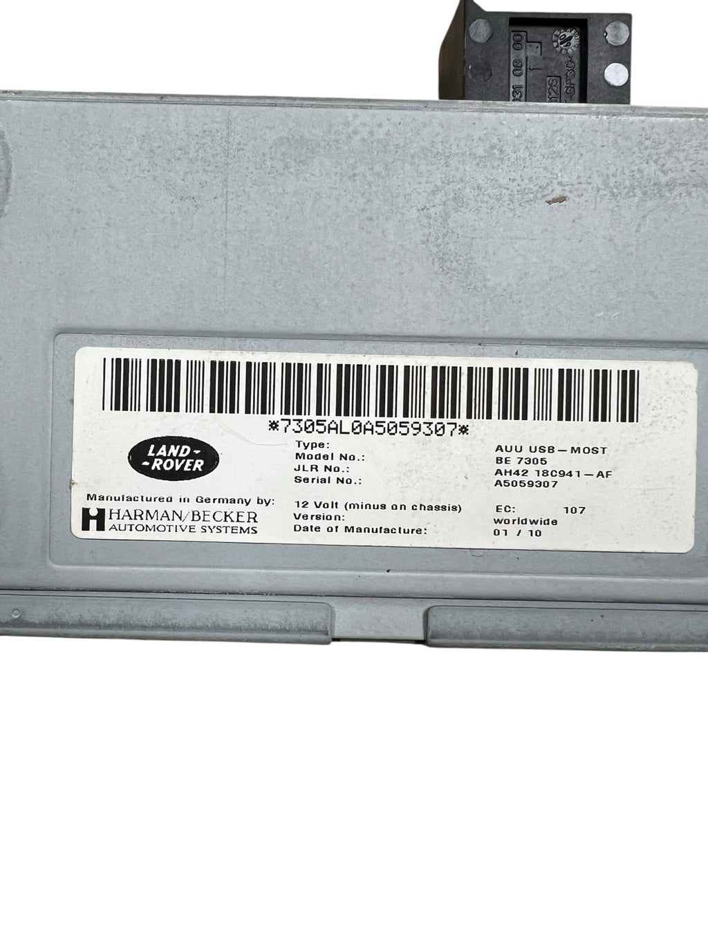 2011 LAND ROVER HSE  Audio Radio Multimedia MODULE AH4218C941AF OEM