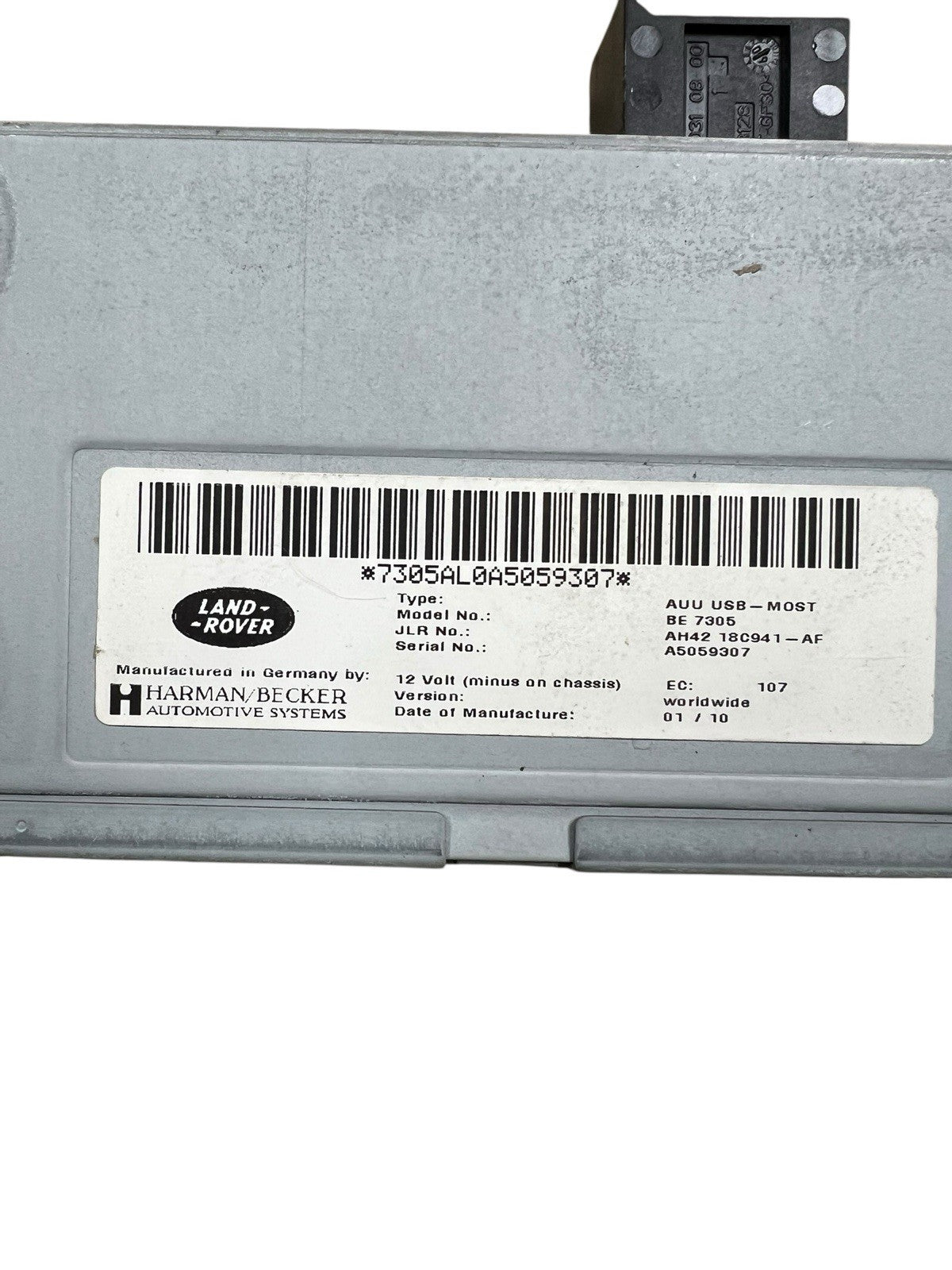 2011 LAND ROVER HSE  Audio Radio Multimedia MODULE AH4218C941AF OEM