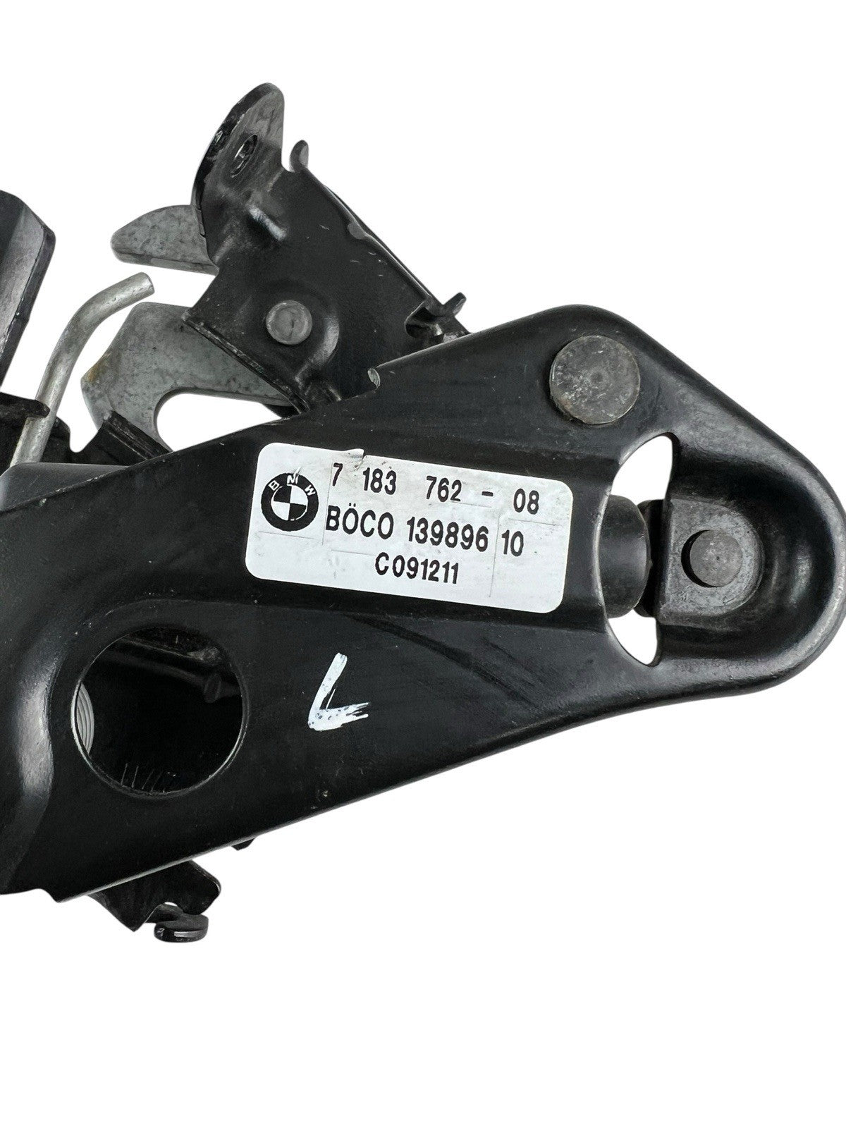 ✅ 11-13 BMW 528i F10 FRONT RIGHT RH PASSENGER SIDE HOOD LATCH LOCK OEM