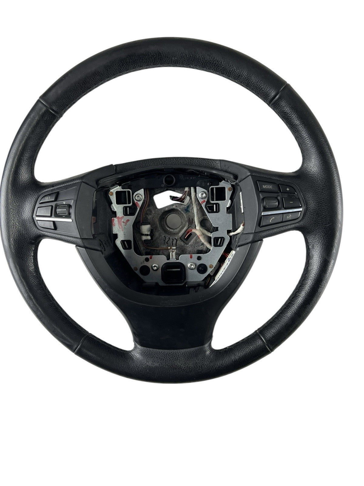 2010-15 BMW 528i  Series Leather Steering Wheel with Controls HEATED OEM 9229479
