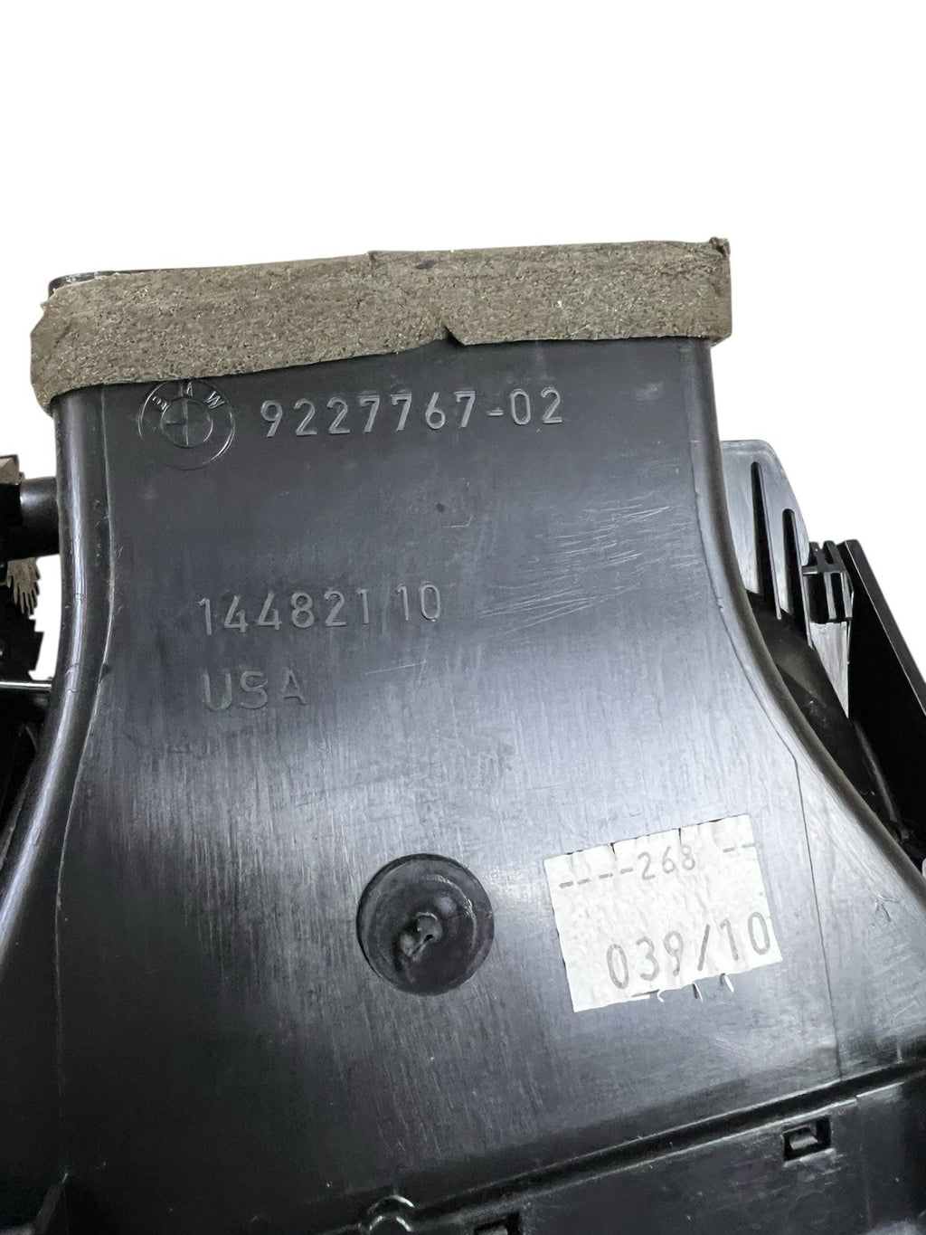 2011 BMW X5 (E70) LEFT FRONT DRIVER DASH HEATER A/C AIR VENT