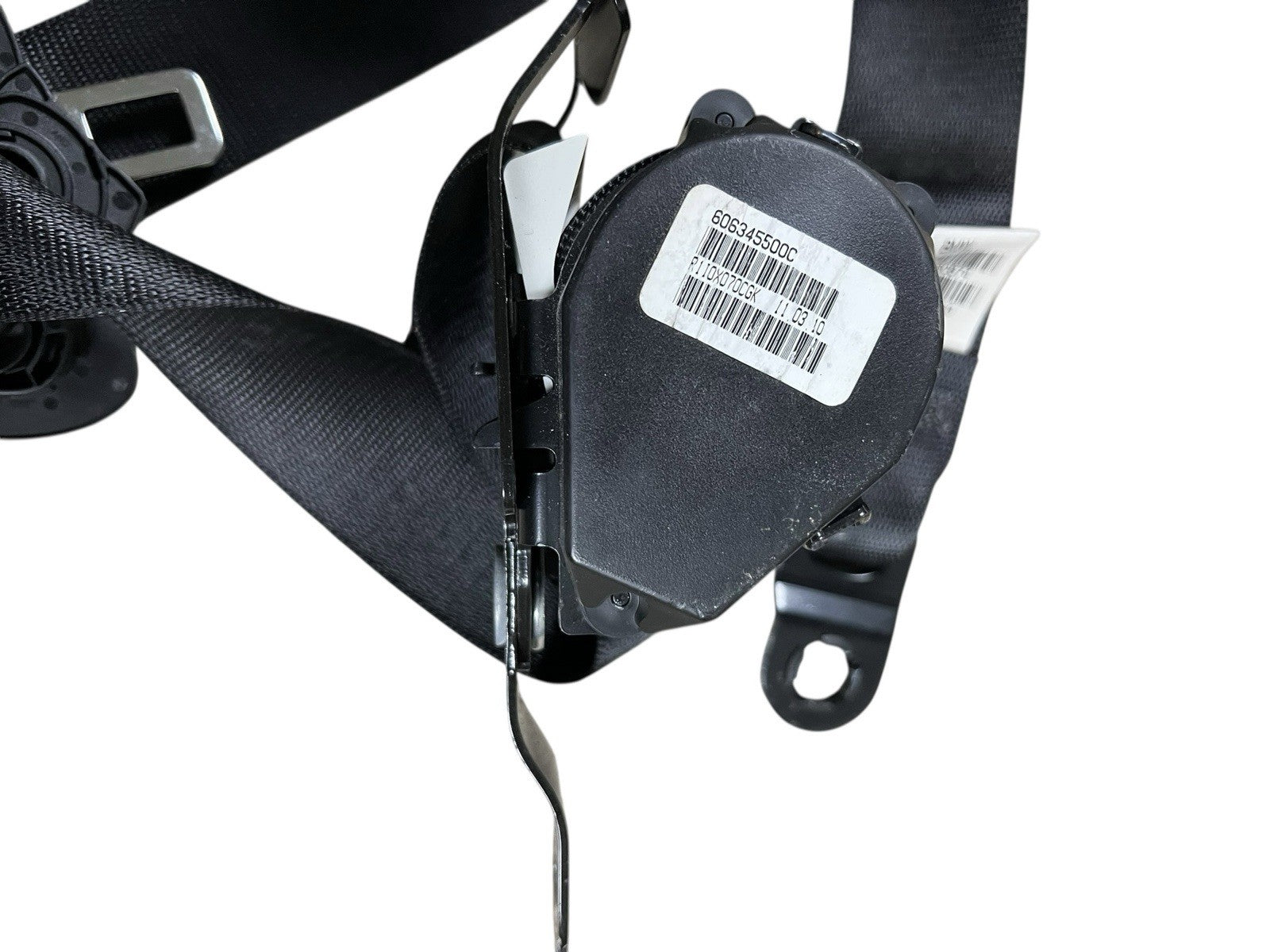 07-13 BMW X5 E70 REAR RIGHT SIDE SEAT BELT RETRACTOR OEM 606345500C