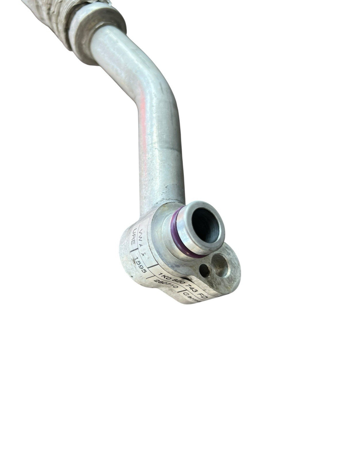 10-14 VW Jetta AC Air Conditioner Hose Line Pipe OEM 1K0 820 743 FD