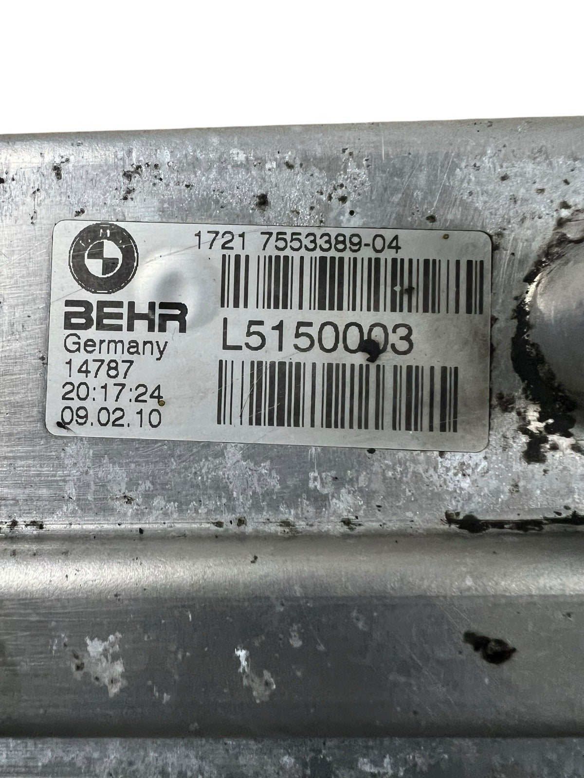 07-13 BMW E70 X5 3.0 4.4 4.8 GEARBOX RADIATOR OIL COOLER BMW X5 OEM 080125B