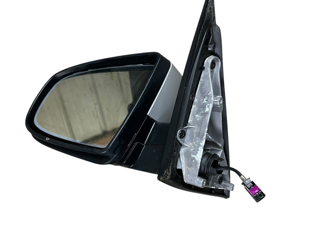 2008-2013 BMW X5 E70 Left Power Door Side View Mirror W/ Camera Black 607095 OEM