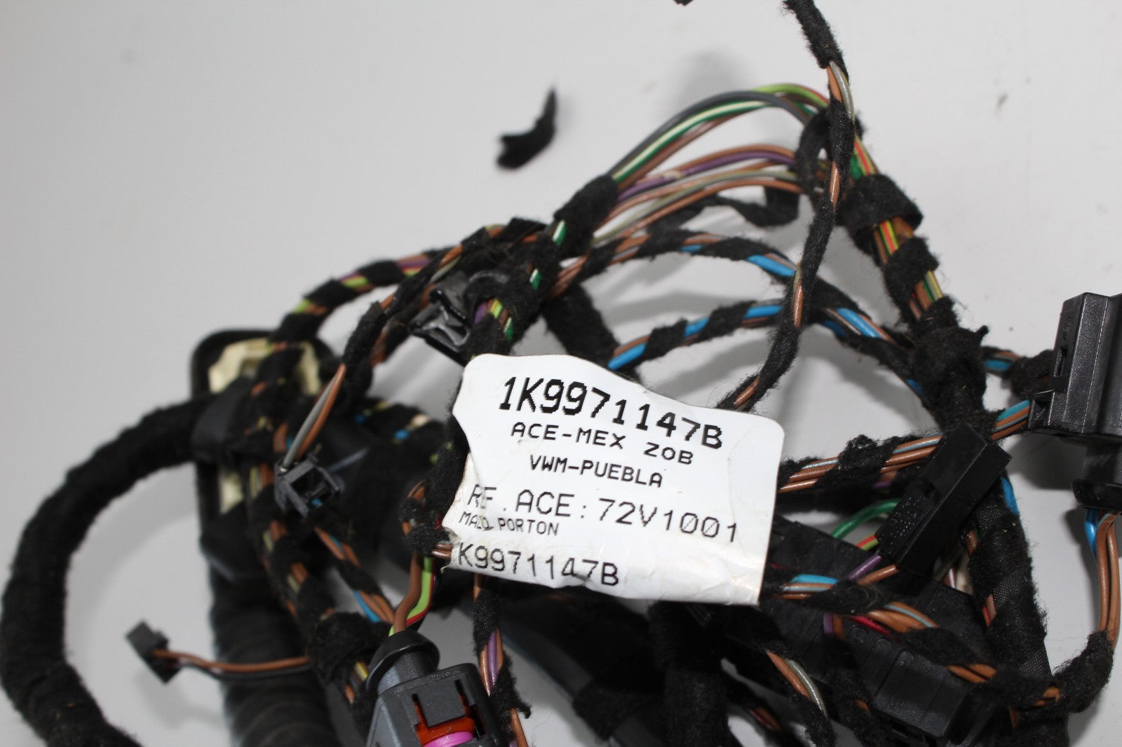 2009-2017 Volkswagen JETTA Rear Liftgate Hatch Wiring Harness OEM 1K9971147B