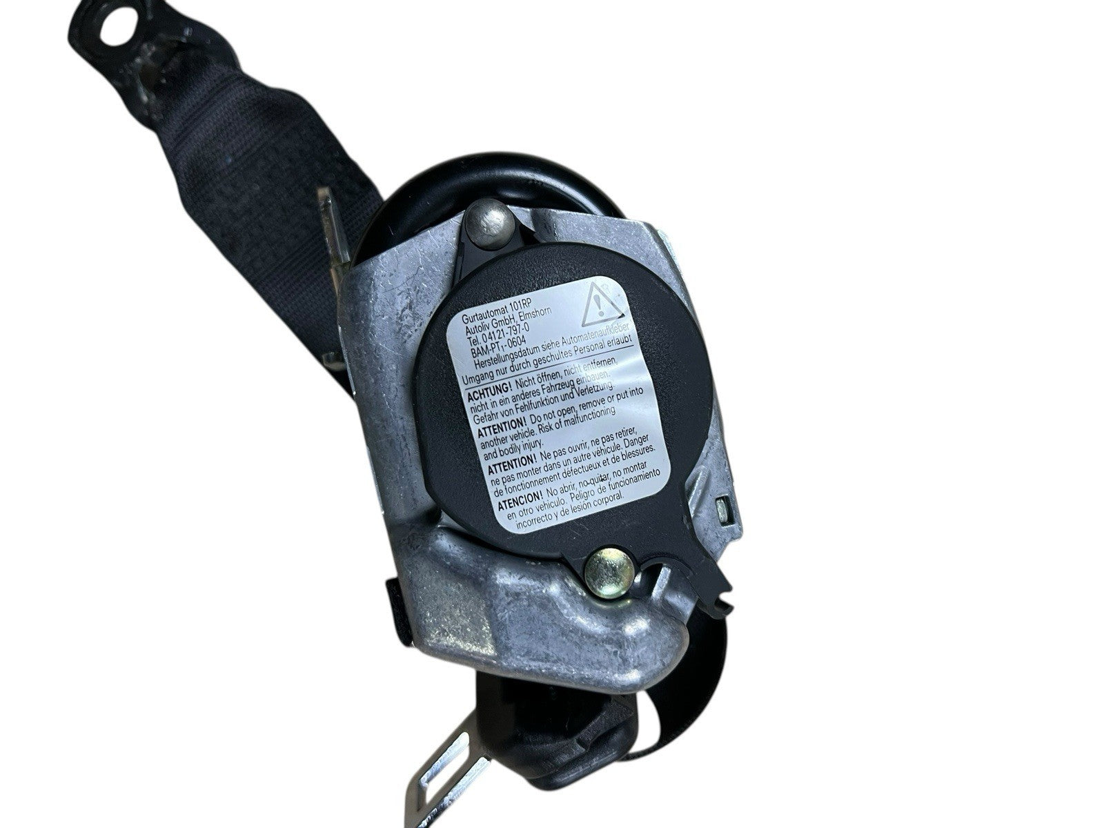 03-09 Mercedes W211 E350 E550 AMG Rear Left Driver Side Seat Belt  OEM 561187301