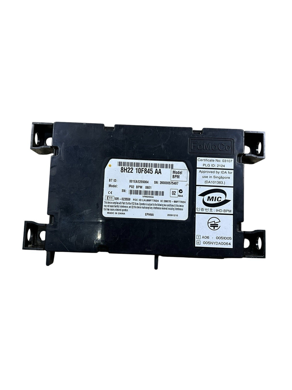 06-13 Range Rover Bluetooth Control Module Computer Unit 8H2210F845AA OEM