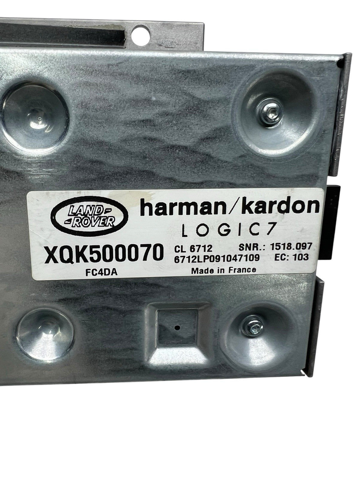 ✅2006 - 2009 Range Rover Logic 7 Rear Sub Woofer Amplifier Amp OEM XQK500070