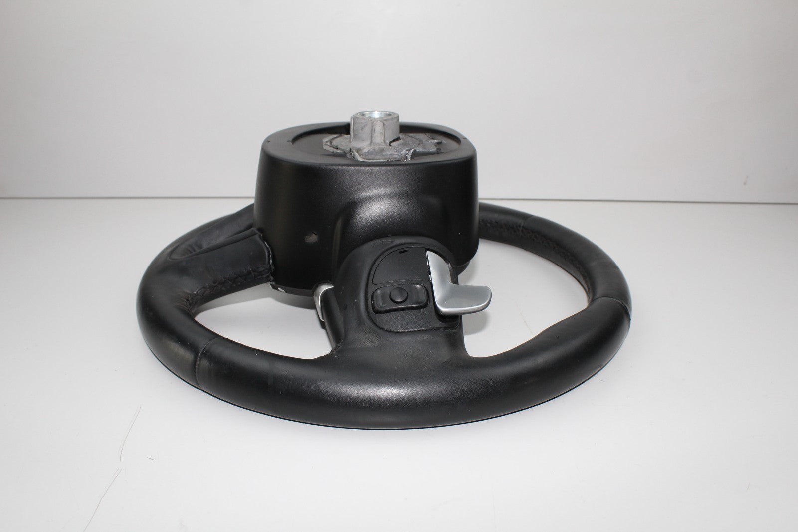 2015-2022 Dodge Charger Challenger Black Leather Steering Wheel OEM 1ZZ421X9AD