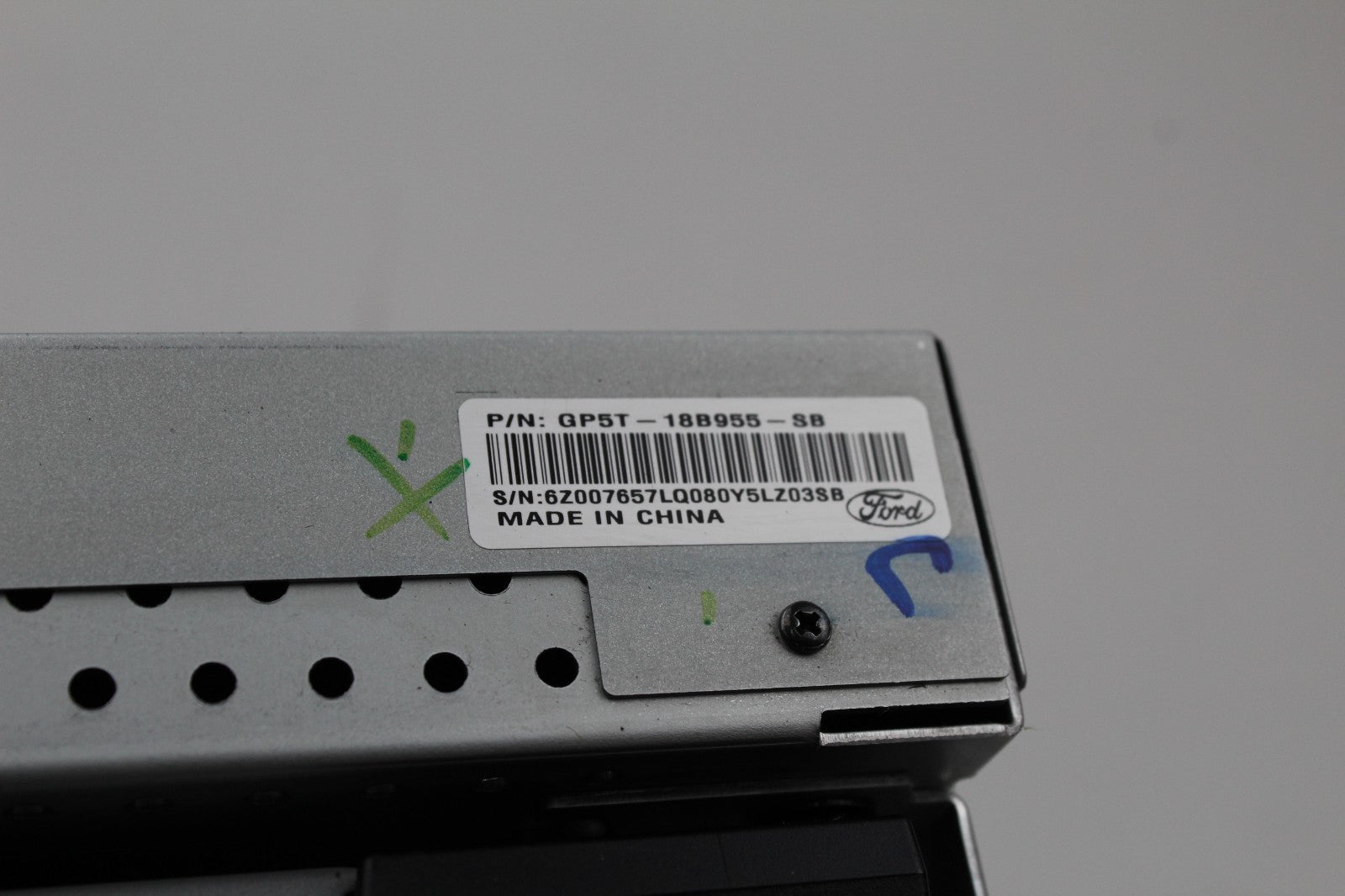 2017 LINCOLN MKZ RADIO TOUCH SCREEN DISPLAY OEM GP5T18B955