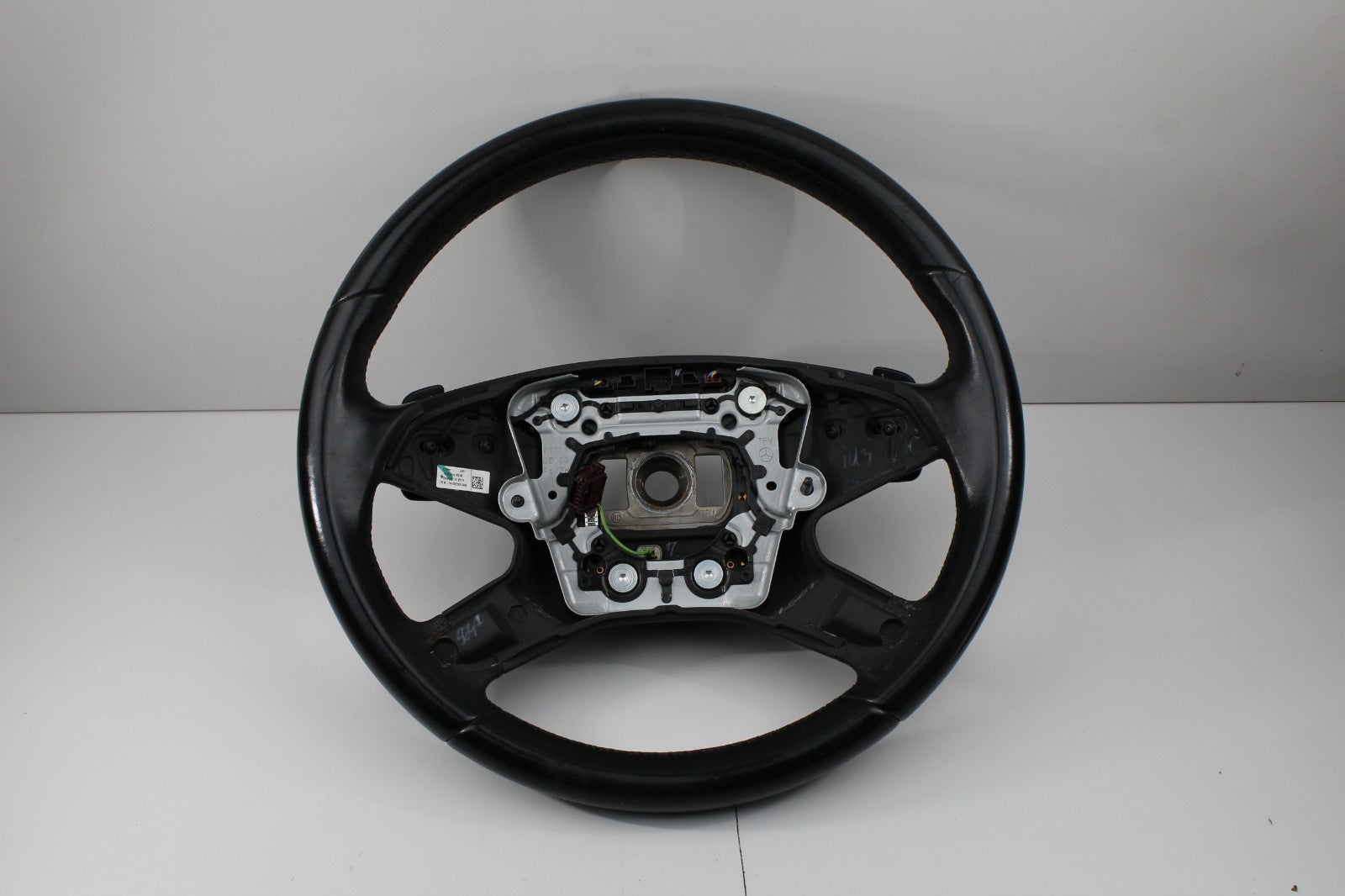 2010-13 MERCEDES E350 STEERING WHEEL WITH PADDLE SHIFTERS OEM A2124600403