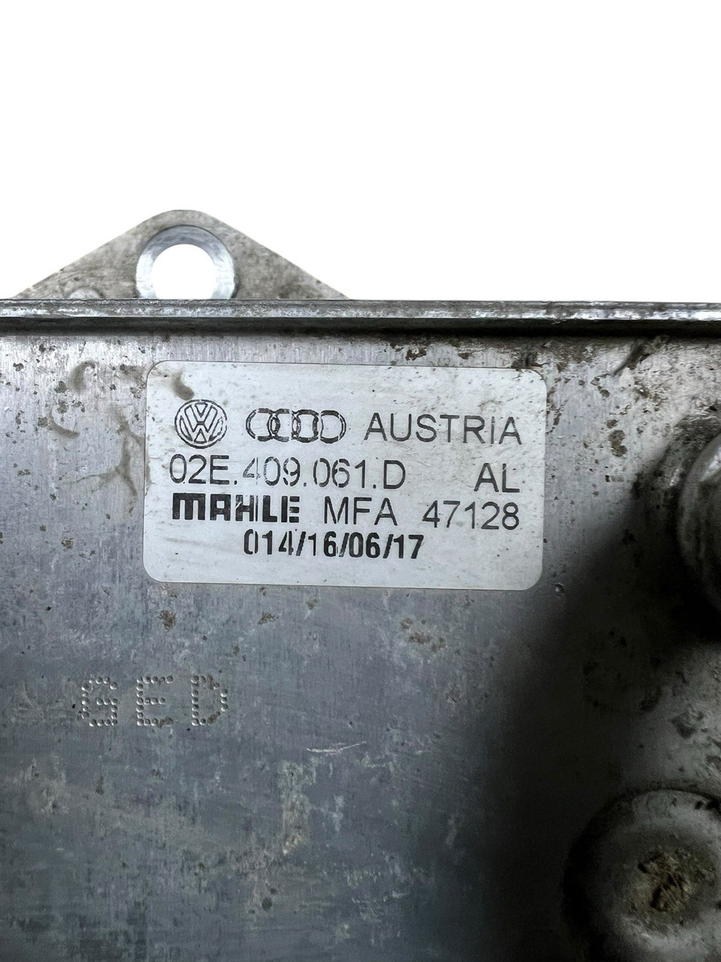 2015-2020 Audi A3 Automatic Transmission Oil Cooler Genuine OEM 02E409061D