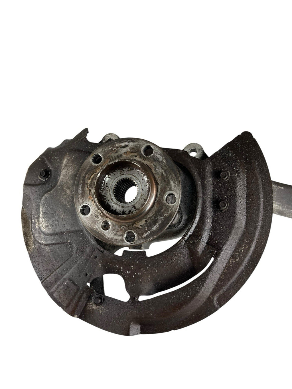 2008-2014 BMW X5 FRONT RIGHT PASSENGER SPINDLE KNUCKLE HUB 3121 6773784 OEM