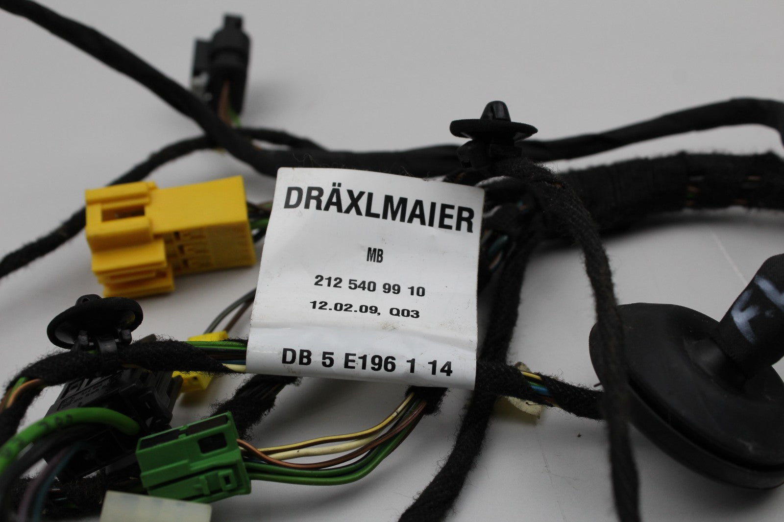 2011-16 MERCEDES E350 LEFT FRONT DRIVER DOOR WIRING HARNESS OEM 21254