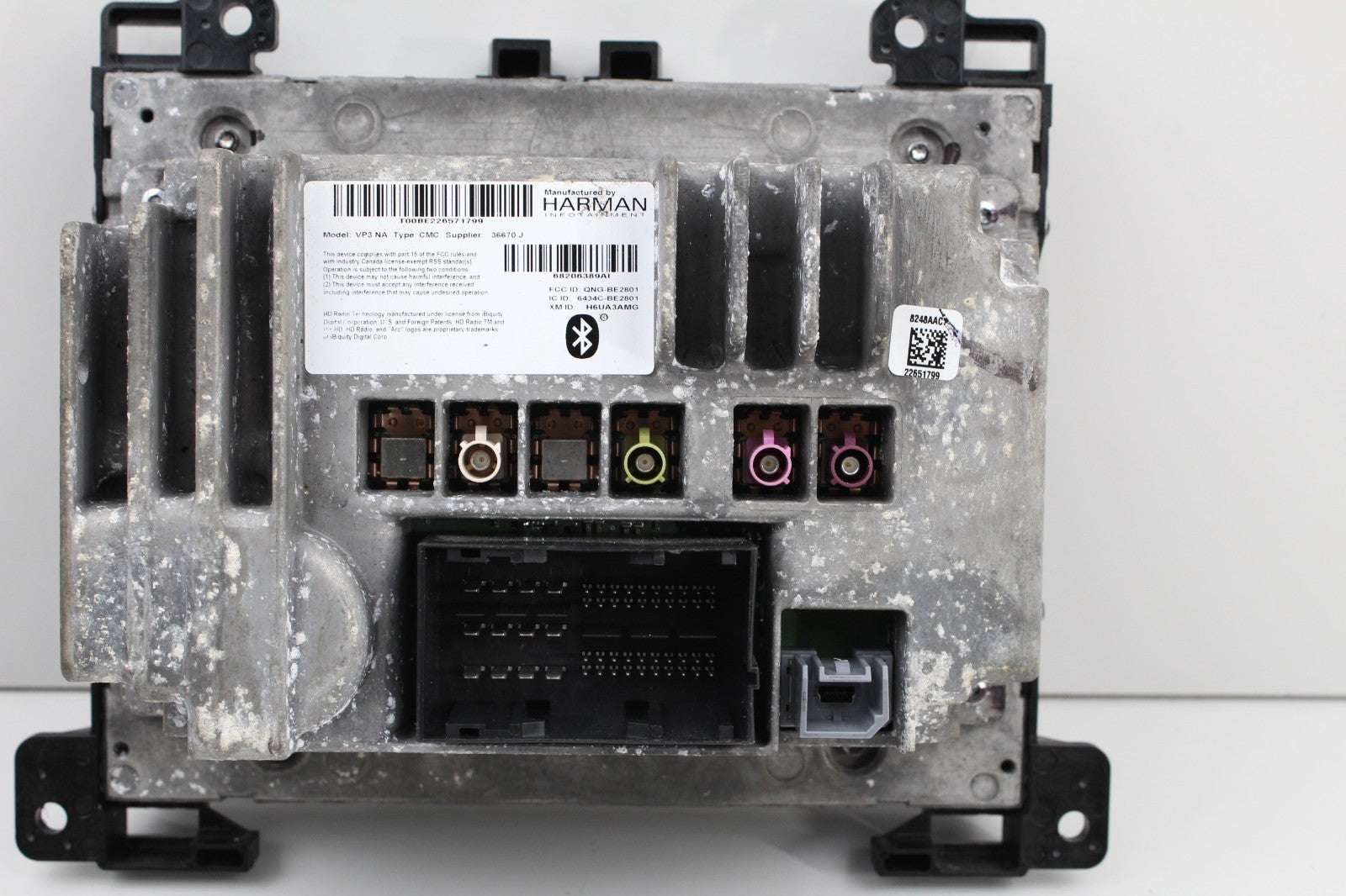 2015-25 DODGE CHALLENGER TOUCH SCREEN DISPLAY OEM 68206389AI