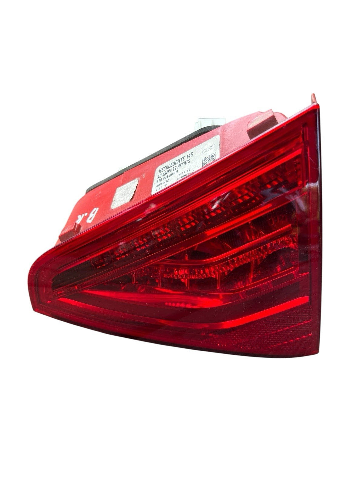 13-16 Audi S5 Rear Right Passenger Side Inner Tail Light Lamp  OEM 8T0 946 094 D
