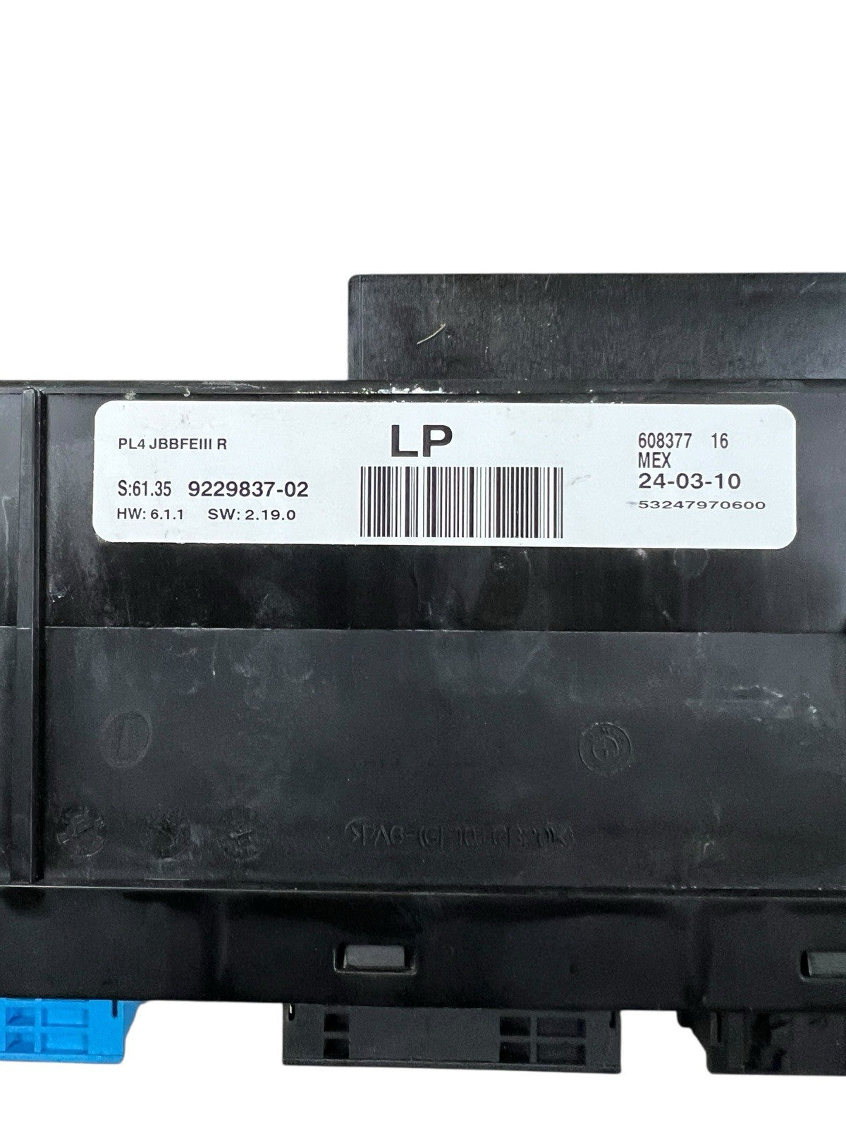 2009-2013 BMW X5 E70 Electronics Junction ￼ Control, Module Unit ￼OEM9229837 02