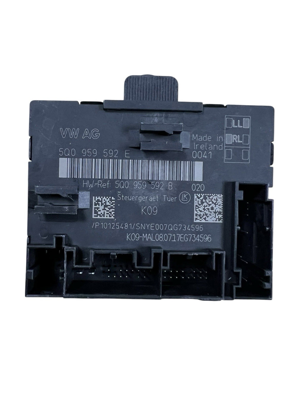 AUDI A3 2015-2018 DOOR CONTROL MODULE PASSENGER 5Q0959592E OEM