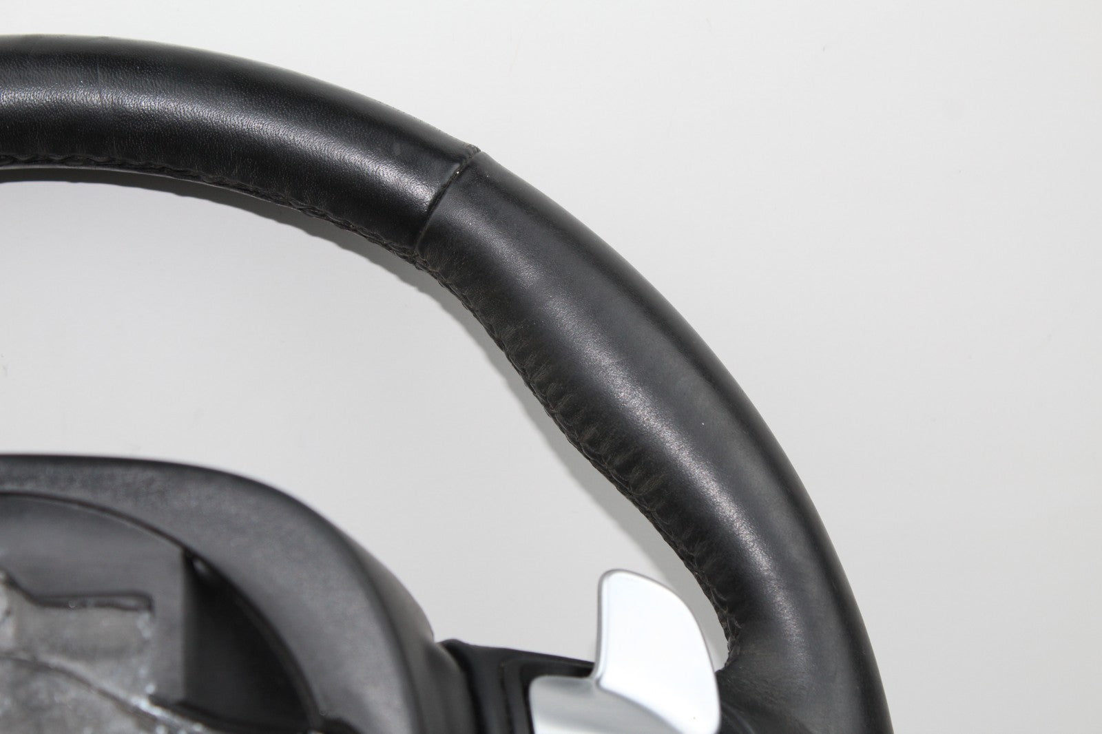 2015-2022 Dodge Charger Challenger Black Leather Steering Wheel OEM 1ZZ421X9AD