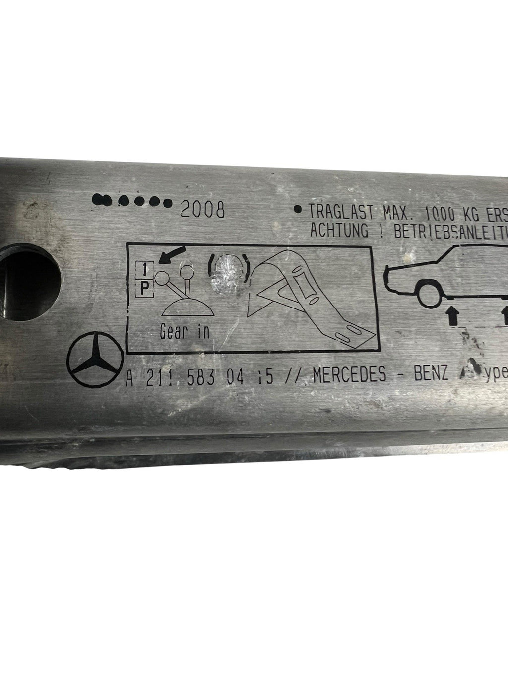 2005-2011 Mercedes C Class C250 C300 Spare Tire Jack A2115830415 OEM