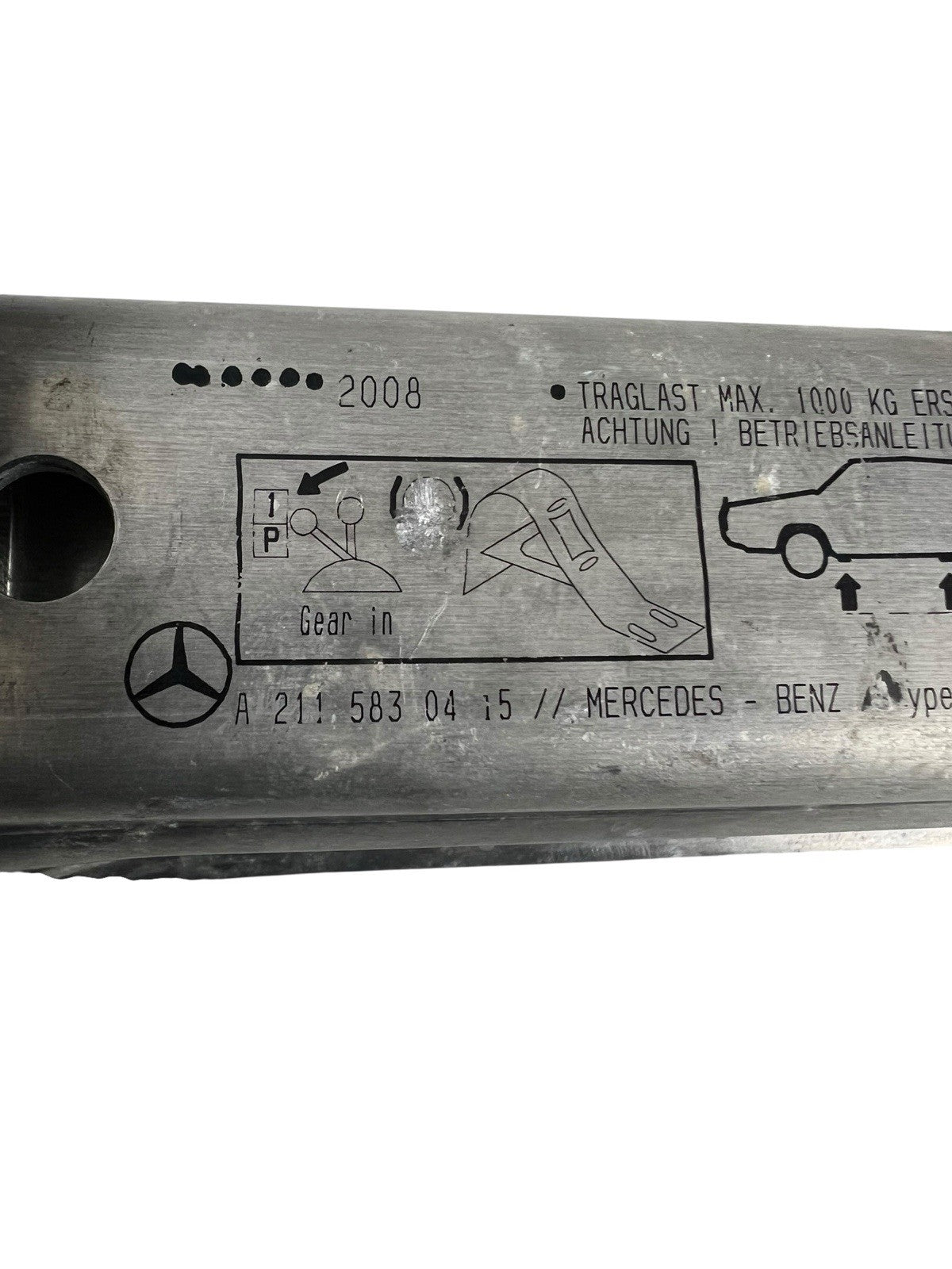 2005-2011 Mercedes C Class C250 C300 Spare Tire Jack A2115830415 OEM
