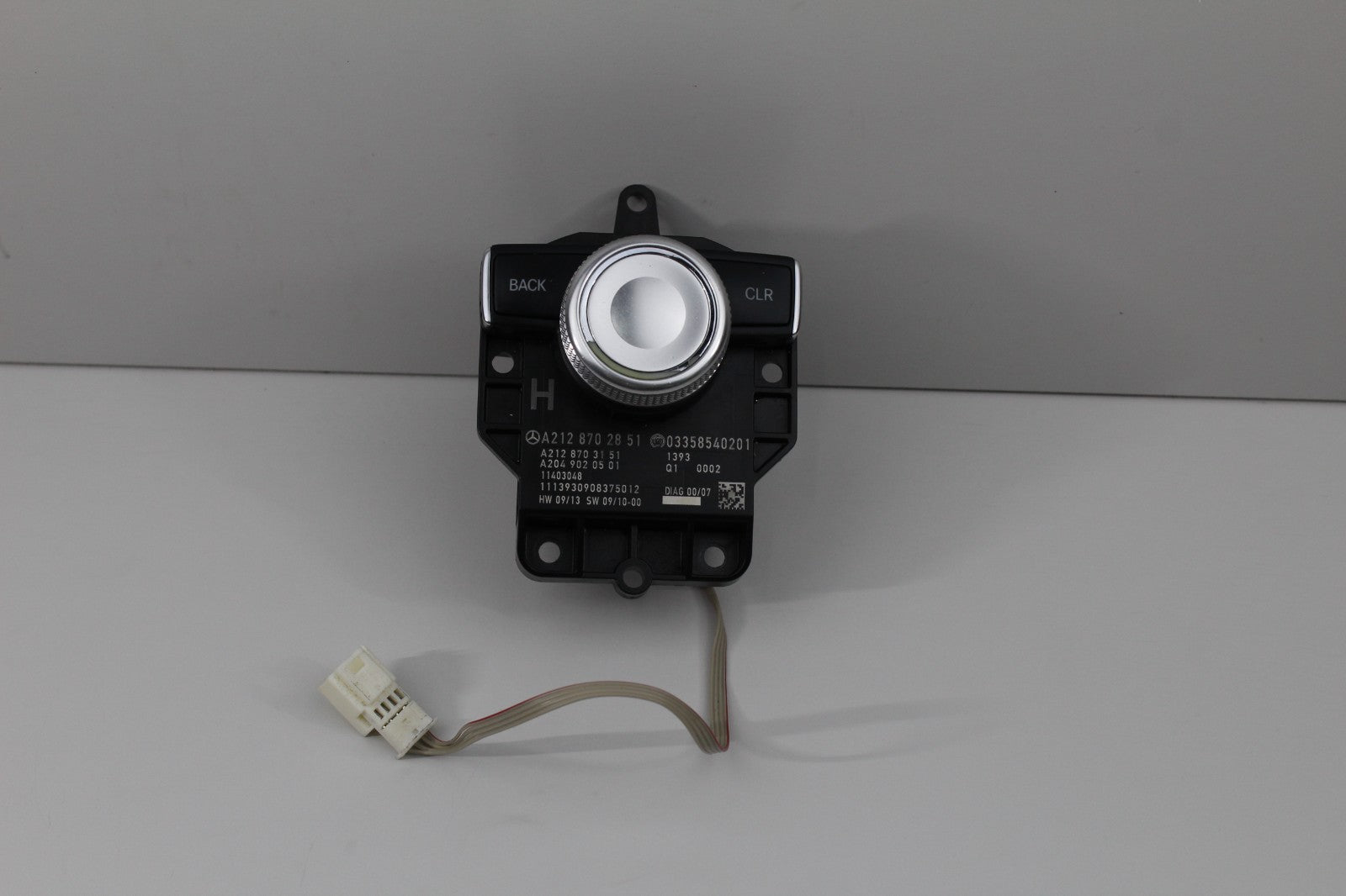 2010-13 MERCEDES E350 CONTROL KNOB SWITCH OEM A2128702851