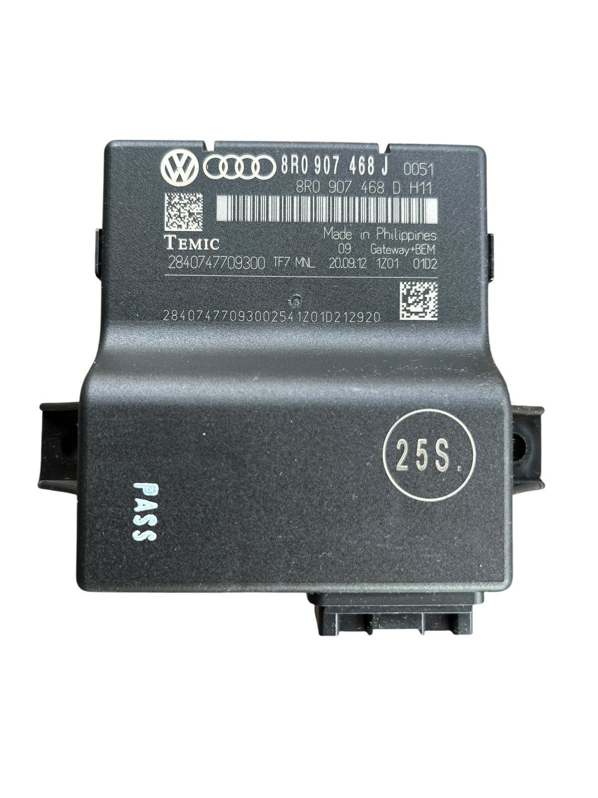 2013-2016 AUDI S5 - Can-Bus / Gateway Control Module 8R0907468P