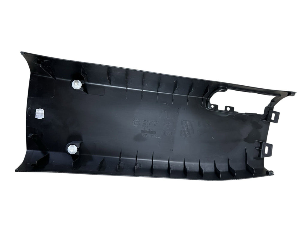 07-13 BMW E70 X5 Right Passenger Side B Pillar Lower Trim Cover Panel Black OEM