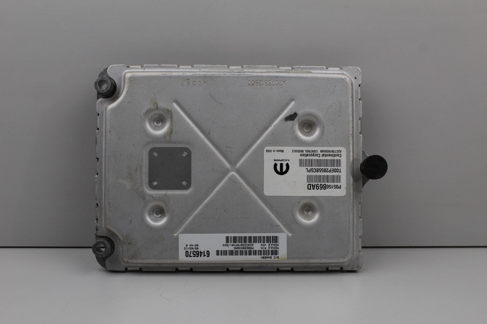 2015 DODGE CHALLENGER ENGINE COMPUTER MODULE ECM OEM P05150869AD