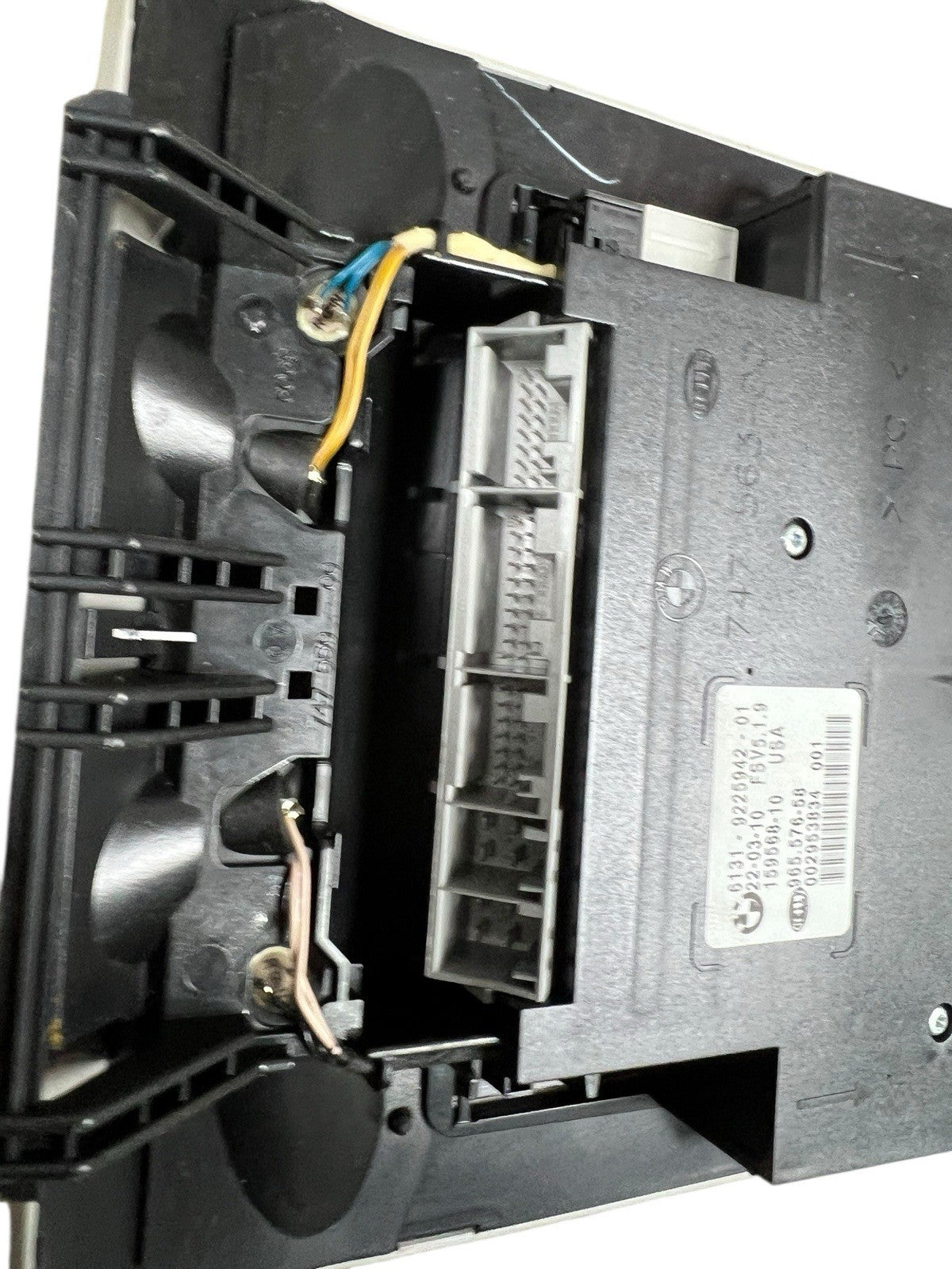 07-13 BMW X5 FRONT OVERHEAD SWITCH UNIT ROOF DOME MAP LIGHT PANEL OEM 15956810