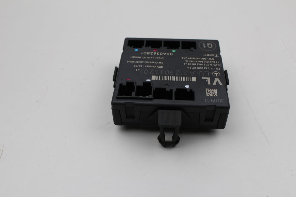 2010 MERCEDES E350 FRONT LEFT DOOR CONTROL MODULE OEM A2129004202