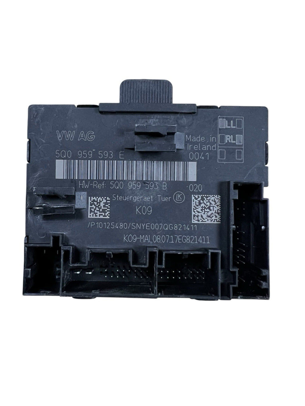 2018 Audi A3  OEM Door Electronics Control Module  ECU Unit 5Q0959593B OEM