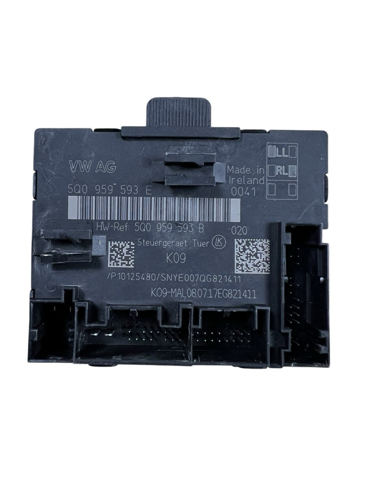 2018 Audi A3  OEM Door Electronics Control Module  ECU Unit 5Q0959593B OEM