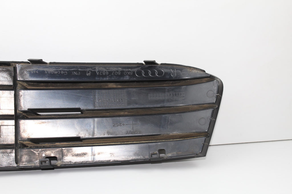 2009-12 AUDI A4 FRONT RIGHT FOG LIGHT GRILLE OEM 8K0807682A