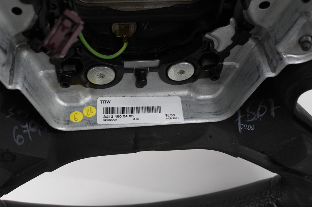 2010-13 MERCEDES E350 STEERING WHEEL WITH PADDLE SHIFTERS OEM A2124600403