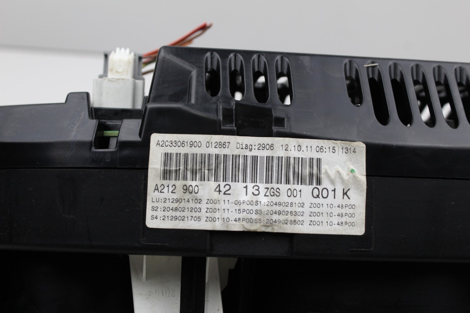 2012 MERCEDES E350 SPEEDOMETER INSTRUMENT CLUSTER OEM A2129004213 