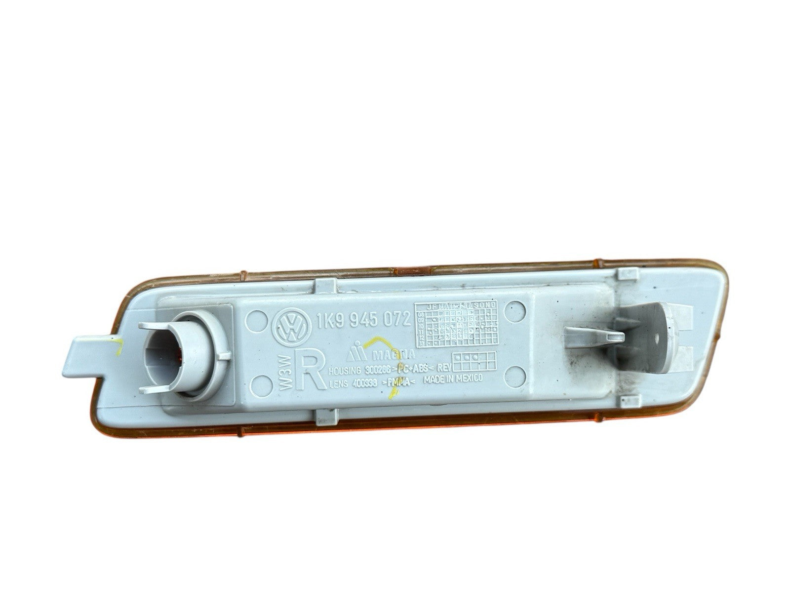 2010-2014 VOLKSWAGEN JETTA TDI WAGON Right Side Marker Lamp OEM 1k9 945 072