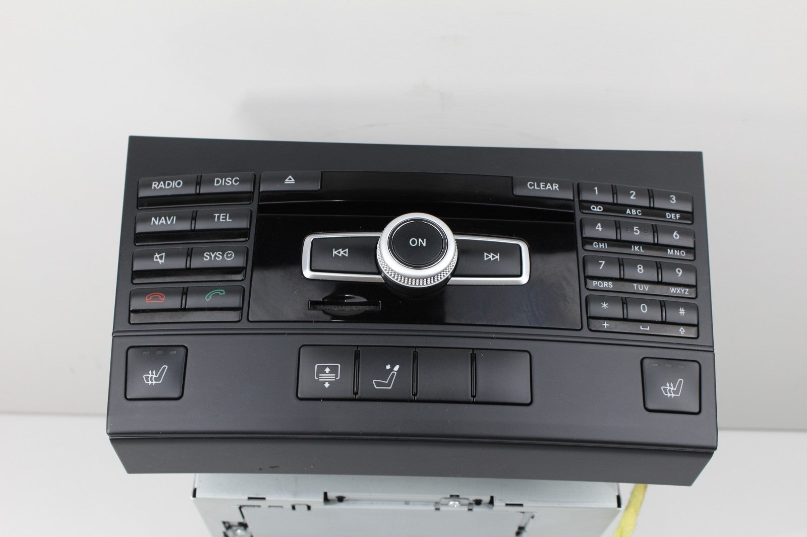 2010-13 MERCEDES E350 COMMAND NAV/RADIO CONTROL UNIT OEM A2129006513 
