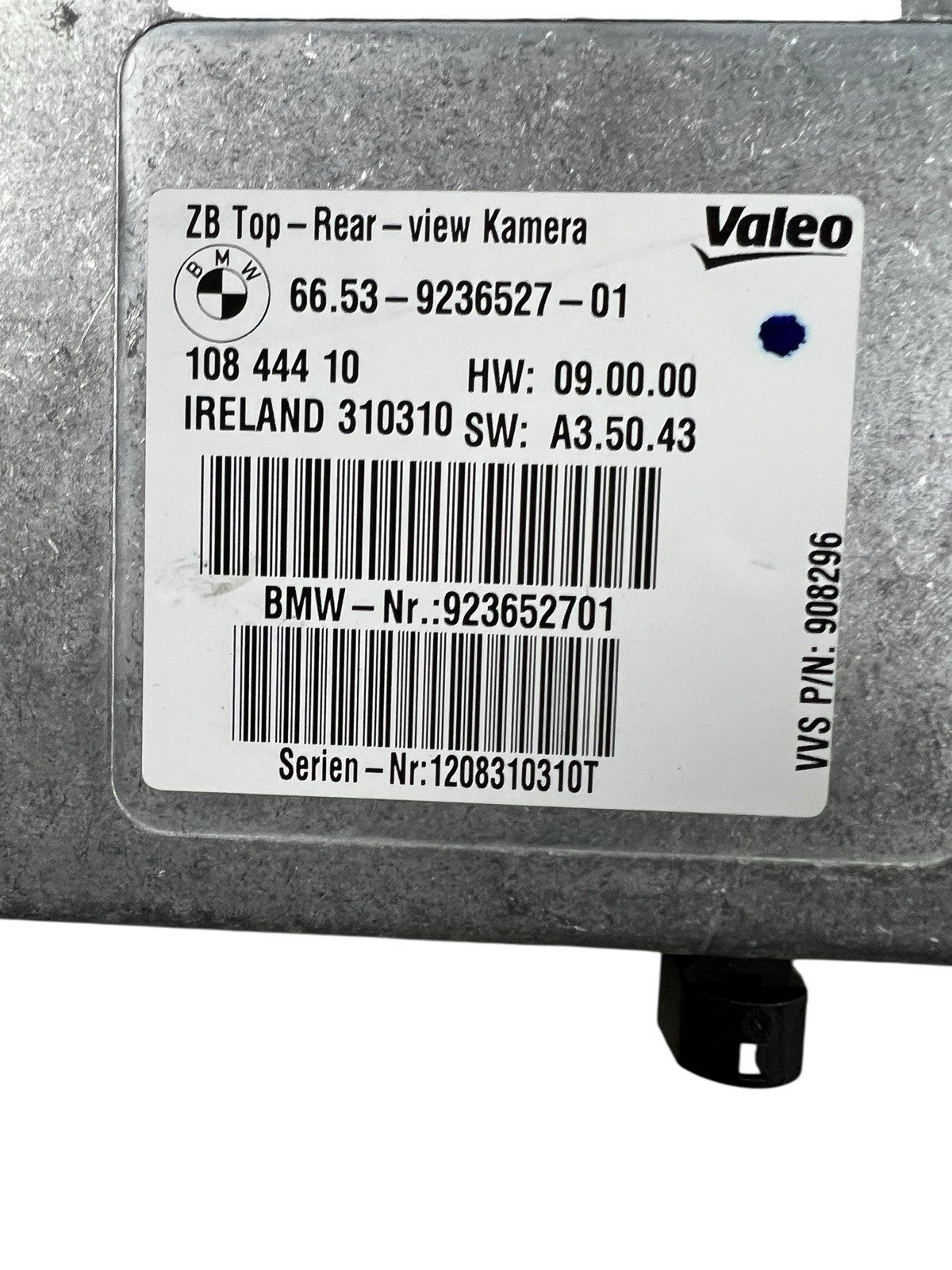 2007-2013 BMW X5 E70 View  Camera Control Model OEM 10844410